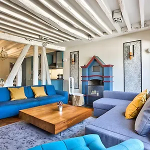 Le Marais Superb Terrace Free Netflix Apartment